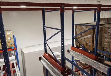 解决冷库货架局部温差过大的痛点